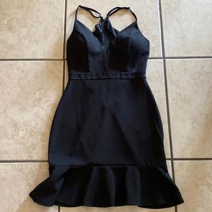 Black Spaghetti Strap Dress